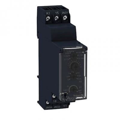 Relais temporis� - Harmony Time - Multi - 2OF - 12 � 240 AC/DC - Schneider electric RE22R2MMW