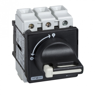Sectionneur - Tesys vario - 20A - 3 P�les - Poign�e noire - Cadenassable - Schneider electric VBD01