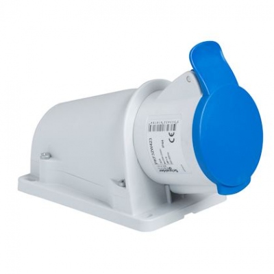 Socle saillie - Pratika - 16A - IP44 - 220V - 2P+T - Schneider electric PKF16W423