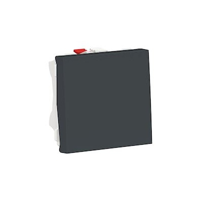 Va et vient - 10A - 2 Modules - Anthracite - Schneider Unica NU320354