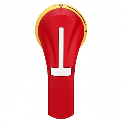 Poign�e ext�rieure - Lat�rale droite - 100 � 400A - IP55 - Rouge - Schneider electric GS2AH240