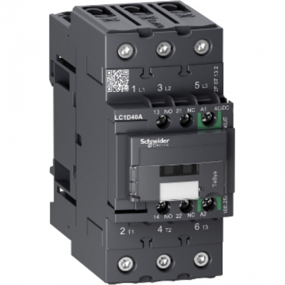Contacteur - 3 P�les - 440V - 65A - 24VCC - Schneider electric LC1D65ABBE