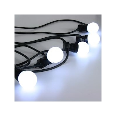 Guirlande � LED - Longueur 10 m�tres - Raccordables - 230V - Blanc - Festilight 50352-1-B0