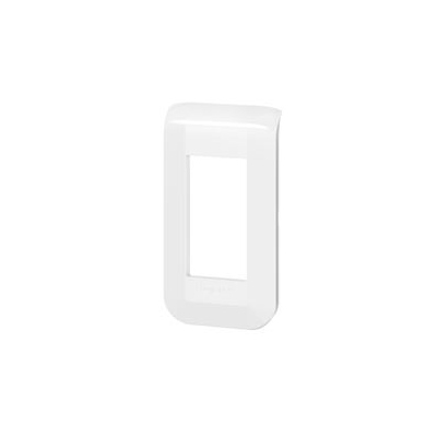 Enjoliveur - 1 Module - 1/2 Poste - Blanc - Legrand Mosaic 078801L
