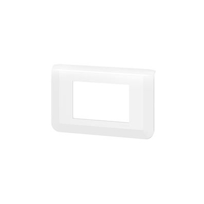 Enjoliveur - 3 Modules - Blanc - Legrand Mosaic 078803L