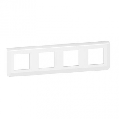 Enjoliveur - 3 Modules - Blanc - Legrand Mosaic 078803L - 8