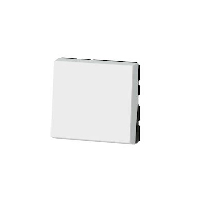 Interrupteur - Bi-polaire - 2 modules - 20A - Blanc - Legrand Mosaic 077050L