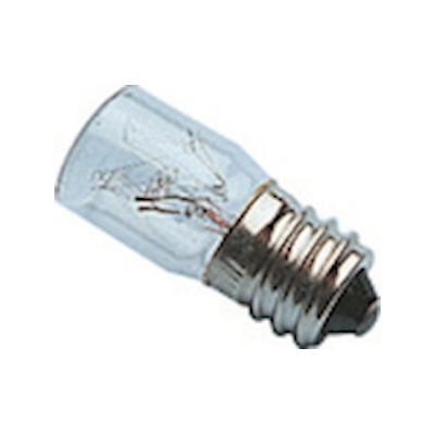 Lampe miniature - E14 - 16 x 35 - 255 Volts - 5 Watts - Lot de 5 - Orbitec 117301