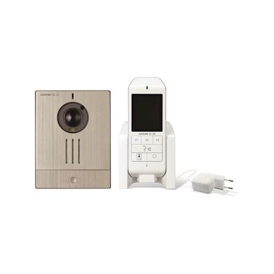 Carillon vid�o couleur - Sans fil - Platine de rue Saillie - M�moire d'images - Aiphone WL11