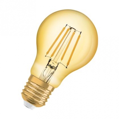 Ampoule � LED - Osram LED 1906 - Filament - Gold - E27 - 6.5W - 650 Lm - CLA50 - Osram 293298