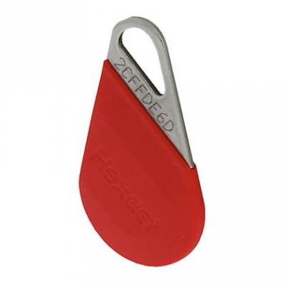 Badge de proximit� - Mifare - 1.56 MHz - Pour acc�s Vigik - Rouge - Bticino BT348245