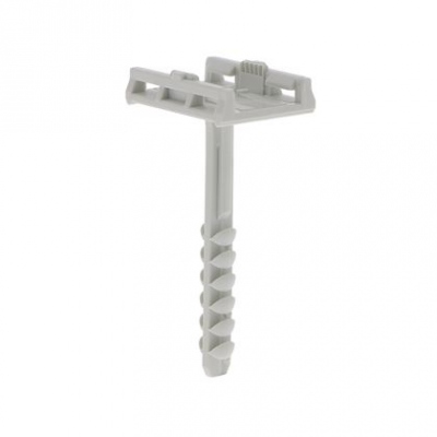 Cheville support pour collier inter-connectable - 6 x 50 mm - Boite de 100 - Bizline 300461