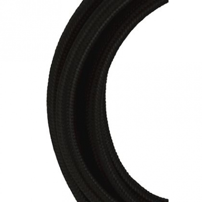 C�ble Textile - 3 m�tres - 2 x 0.75 mm2 - Noir - Bailey 139672