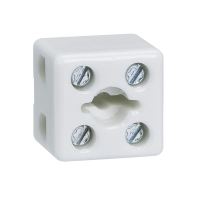 Bloc de jonction - Porcelaine bipolaire - 2.5mm� - Legrand 034334
