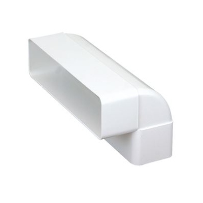 Coude Vertical rectangulaire - 55 x 220 mm - Atlantic 460009