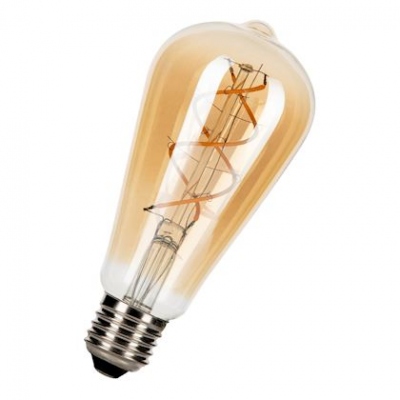 Ampoule  LED - Bailey Spiraled Basic - Culot E27 - 5W - Dimmable - ST64 - BAILEY 144336