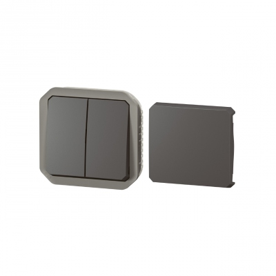 Transformeur - Anthracite - Composable - Legrand plexo 069800L