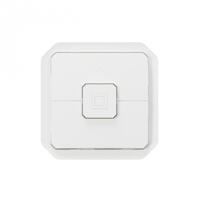 Double Va-et-Vient Volet Roulant Composable Appareillage Saillie - Blanc