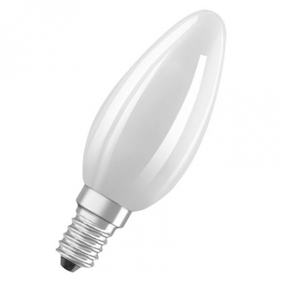 Ampoule  LED - Osram Parathom filament - E14 - 4.8W - 2700K - 470 Lm - CLB40 - Dpolie - Dimmable - Osram 591257