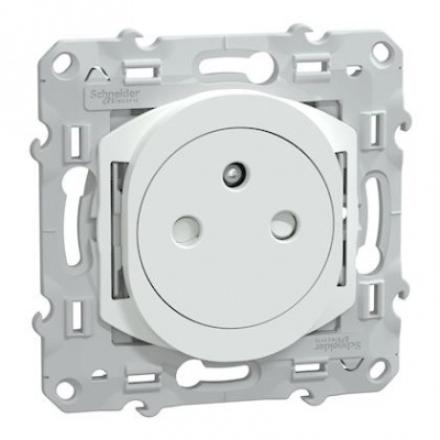 Prise - 2P+T - Affleurante - Blanc - Lot de 108 - Schneider Electric S320052P