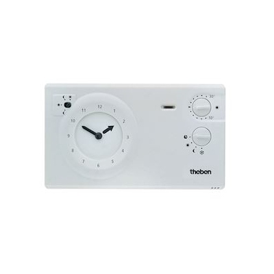 Thermostat d'ambiance - Programmable - Avec rserve de marche - 2 - Theben 7820030