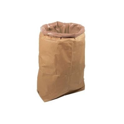 Sac  ordures de chantier - Renforc - En papier + plastique  l'intrieur - Bizline 730952