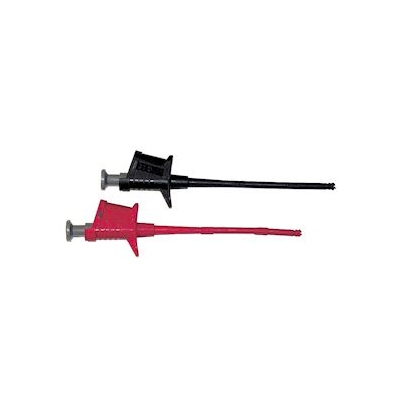 Jeu de grippe fil - Maxigrabber - 4 mm - Noir et rouge - Sefram instruments SA120