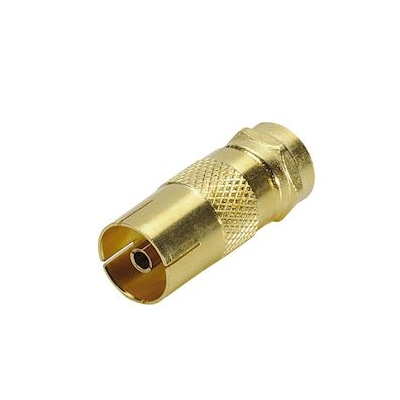 Adaptateur - Type F  Male / TV 9.52 mm Femelle - Privil�ge - Erard 5746