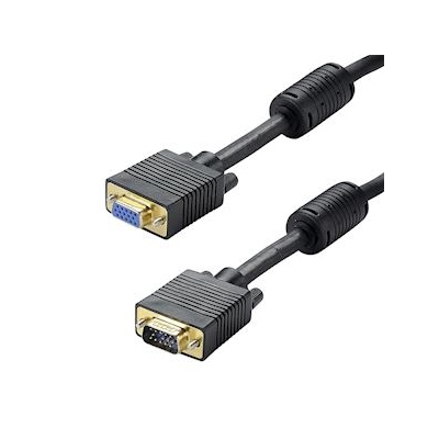 Cable VGA (HD 15) - Filtr� - M�le / Femelle - Perform - 5 M�tres - Erard 7517