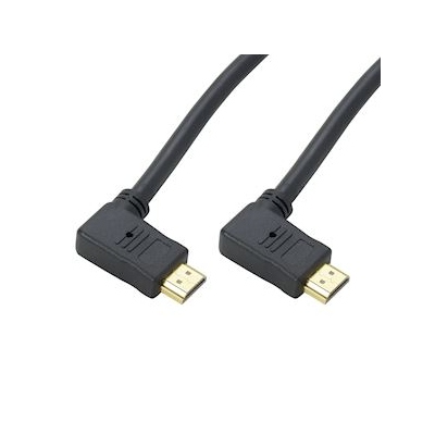Cable HDMI - 1.4 - 90 degr�s - Lat�ral - 4K A 30IPS / 3D (14.9 GBPS) - 3 m�tres - Erard 7893