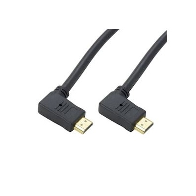 Cable HDMI - 1.4 - Coud  90 degrs - Latral - 4K - 5 Mtres - Erard 7894