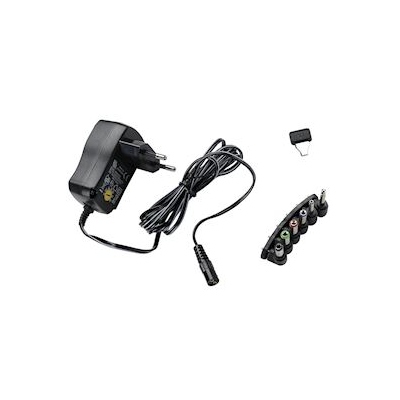 Bloc alimentation 0.6A - Tenson continue r�glable + 6 Adaptateurs - Erard 8402