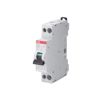 Disjoncteur ABB - Phase Neutre - 16A - 6 kA - Courbe C - Borne � Vis - ABB 2CSS255102R0164