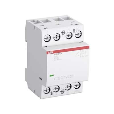 Contacteur modulaire - ABB ESBN - 40A - 4 contacts NO - 230 Volts - ABB 1SAE341111R0640