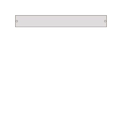 Plastron plein - 70 x 600 mm - Hager UC230