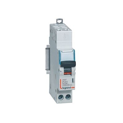 Disjoncteur - Legrand DNX3 - 2 p�les - 32A - Courbe D - 4.5 kA - Auto - Legrand 406812