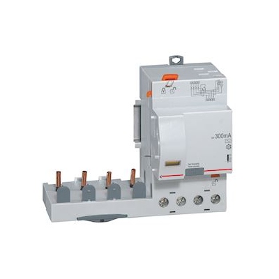 Bloc diffrentiel - Legrand DX3 - 4P - 63A - Type AC - 300 mA - TGA - Legrand 410518