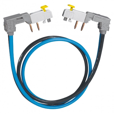 Cordon de repiquage entre 2 rang�es - Phase et neutre - 550 mm - Legrand 404927