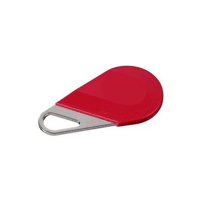 Badge de proximit - Systme Hexact - Type porte cl - Rouge - Aiphone HECV2R