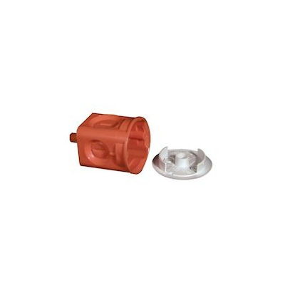 Boite  sceller - Capri CAPRIBOX - Applique - Profondeur 60 mm - Diamtre 44 mm - Orange - Capri 710083