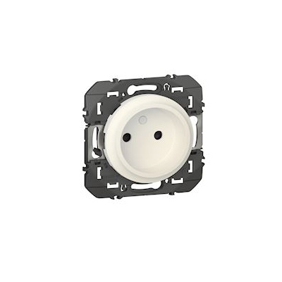 Prise de courant - 2 P�les - Blanc - Legrand Dooxie 600334