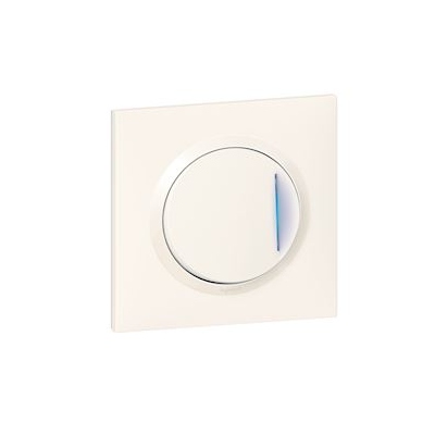 Bouton poussoir - Lumineux - Complet - Blanc - Legrand Dooxie 600716