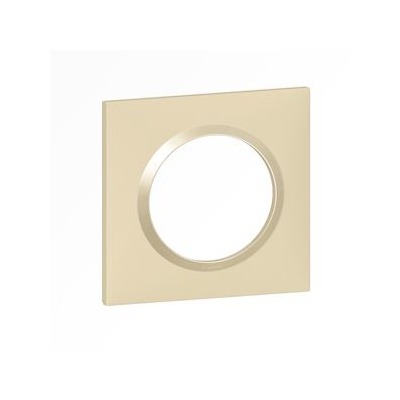 Plaque Legrand Dooxie - 1 poste - Dune - Legrand 600811