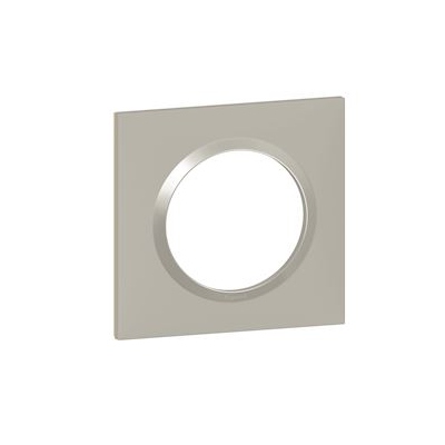 Plaque Legrand Dooxie - 1 poste - Plume - Legrand 600821