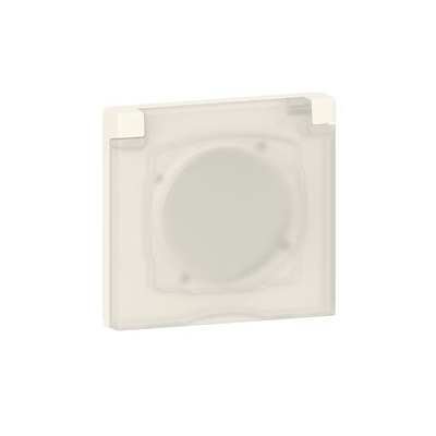 Plaque Legrand Dooxie - 1 poste - A volet - IP44 - IK07 - Legrand 600944