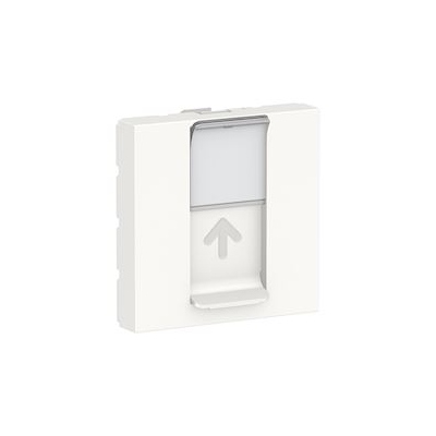Prise RJ 45 - 2 Modules - Keystone / Systimax - Blanc - Schneider electric NU946118