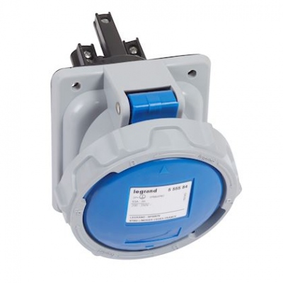 Socle tableau - Legrand P17 - 63A - 2P+T - 230V - IP67 - Legrand 555584