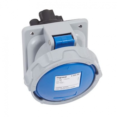 Socle tableau - Legrand P17 - 63A - 3P+T - 230V - IP67 - Legrand 555585
