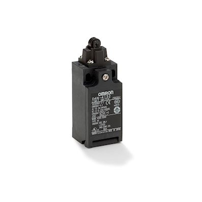 Fin de course - Boitier plastique - 1nf / 1no - T�te poussoir � galet - Omron Electronics D4N-1132