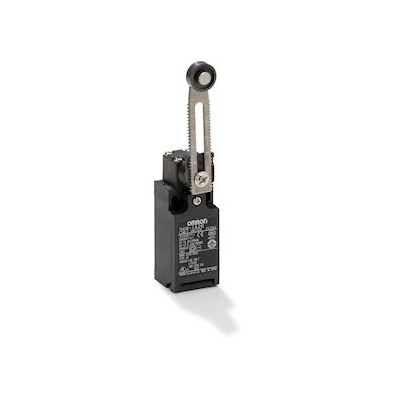 Fin de course - Boitier plastique - 1nf / 1no - T�te levier � galet r�glable - Omron Electronics D4N-112G